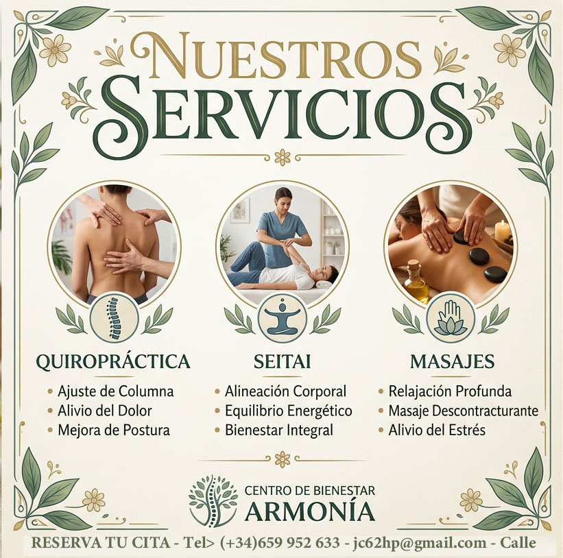 Imagen de servicios quiroprácticos